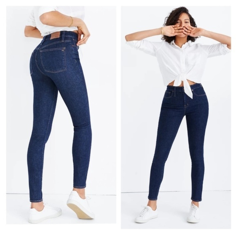 Madewell Curvy High-Rise Skinny Jeans in Lucille Wash Size 27